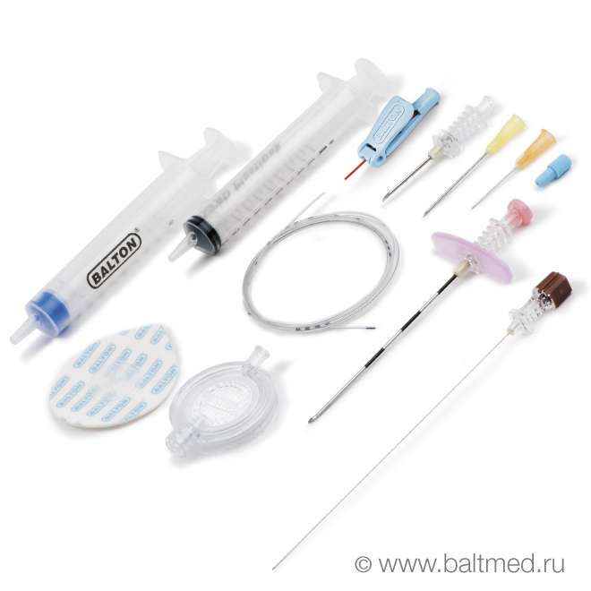 Комбинированный набор для эпидуральной анестезии, расширенный (9 предметов) - ZZORxxGI26130