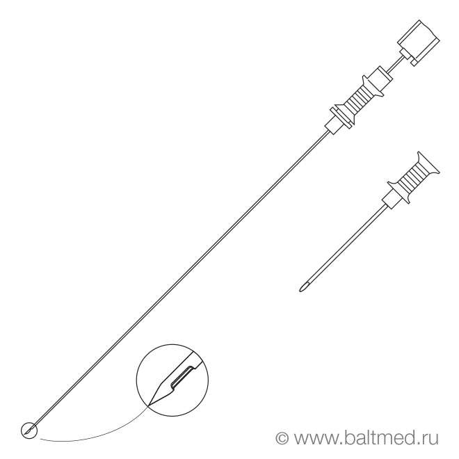 Игла для спинальной анестезии, тип PENCIL-POINT - IPPW