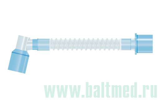 Переходник гибкий 22F + 15F/22М гладкий шарнирный - 038-61-325