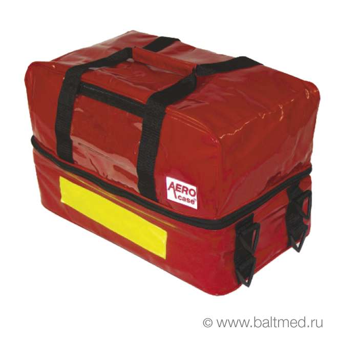 Сумка-укладка AEROcase®, средняя, с полимерным каркасом, красная - HT03-EBMV