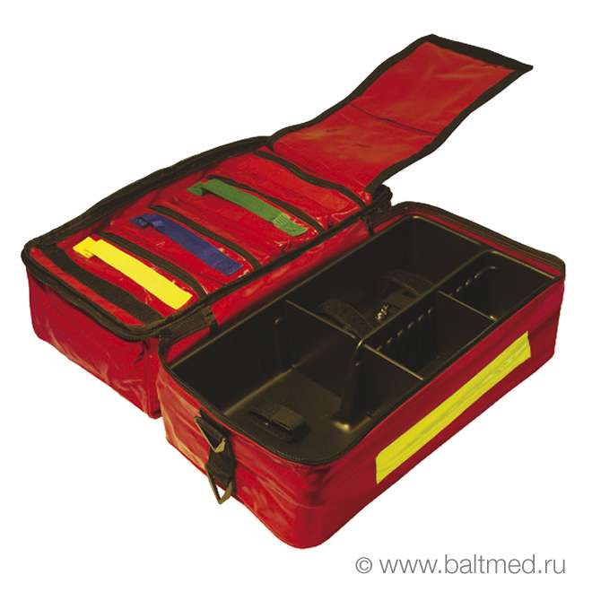 Сумка-укладка AEROcase®, средняя, с полимерным каркасом, красная - HT03-EBMV