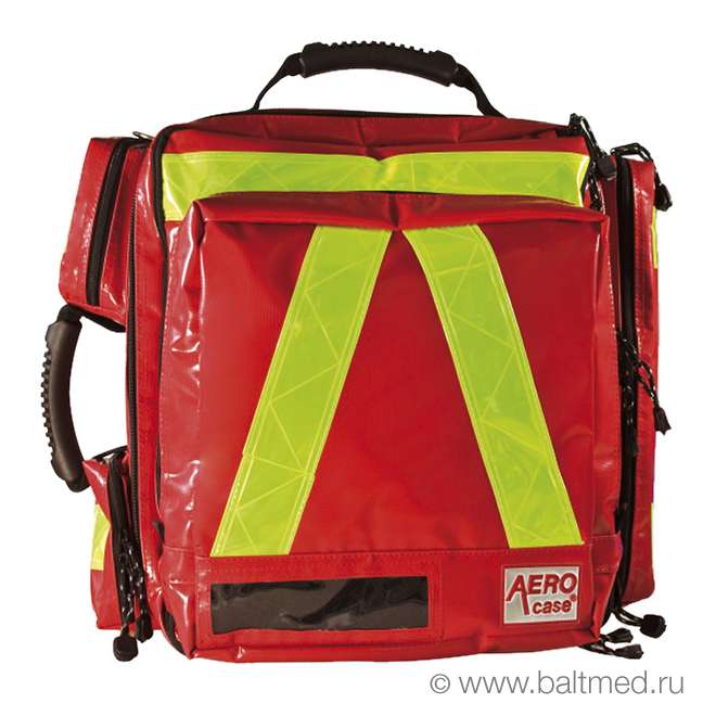 Рюкзак AEROcase® для экстренной помощи, средний, красный (карманы 2+1+1) - HT03-EPMC