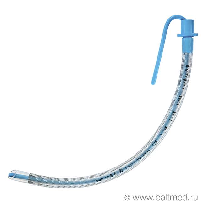 Трубка эндотрахеальная армированная без манжеты - 14-XX00, 14-XX10, 14-XX14