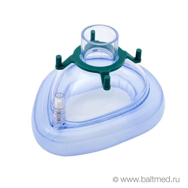 Маска анестезиологическая ПВХ 3 HBM06-3V