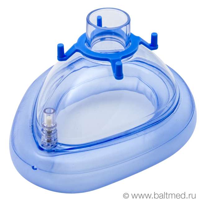 Маска анестезиологическая ПВХ 5 HBM06-5V