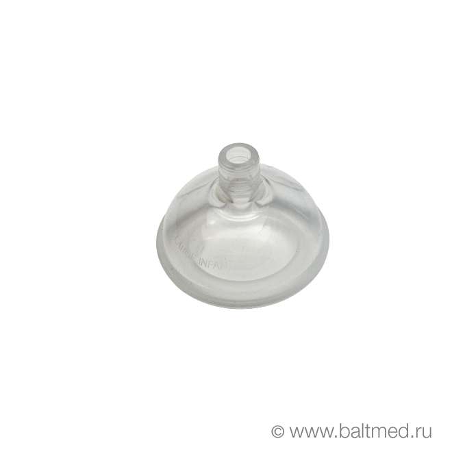 Маска анестезиологическая cиликоновая, размер 0