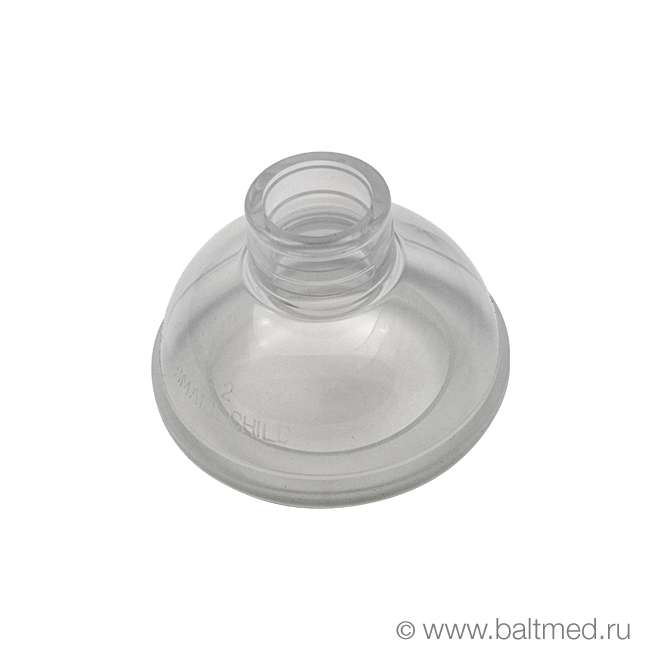 Маска анестезиологическая силиконовая, размер 2