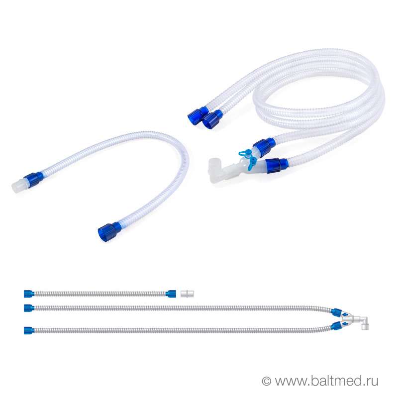 Контур дыхательный AEROtube®, для детей, 1,5 м, гладкоствольный (ID 15мм)