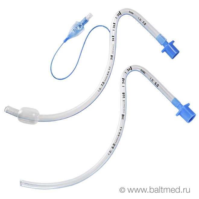 Трубка эндотрахеальная профилированная, носовая, северная - 27-XX10, 28-XX10